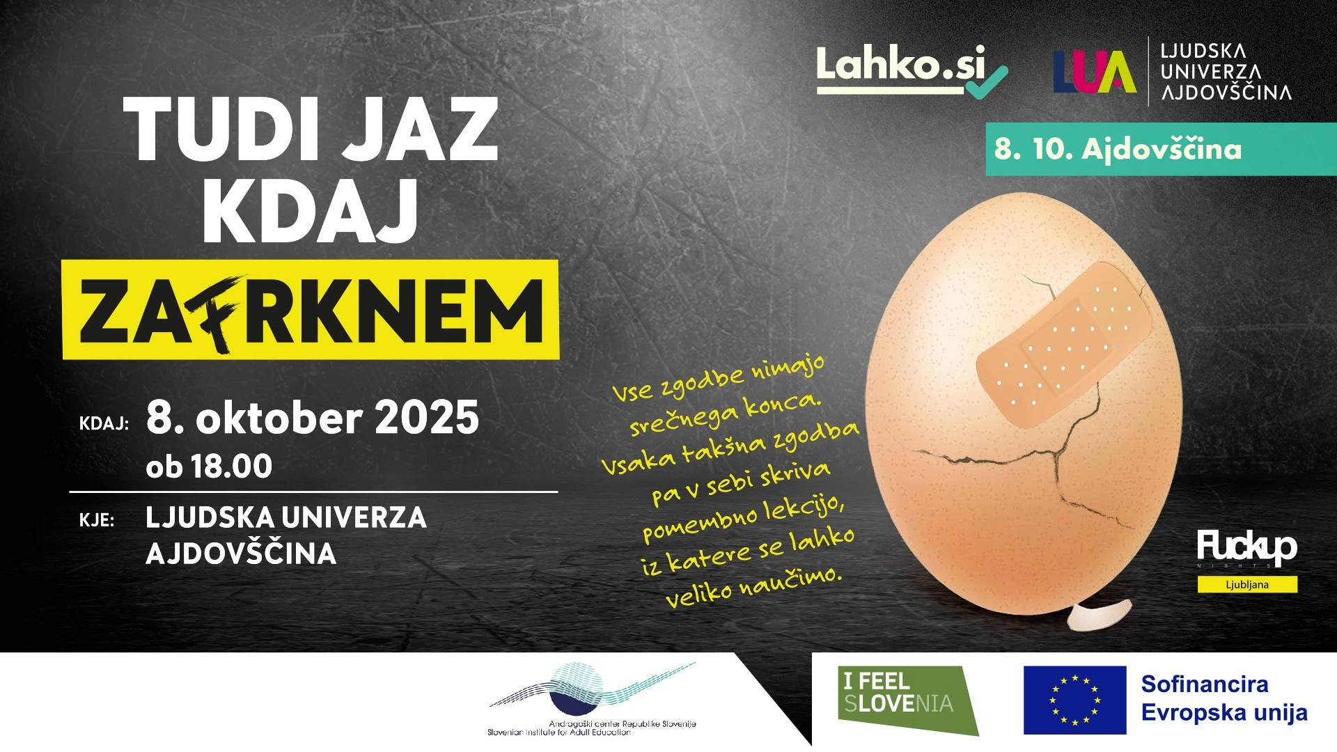 Tudi jaz kdaj zafrknem