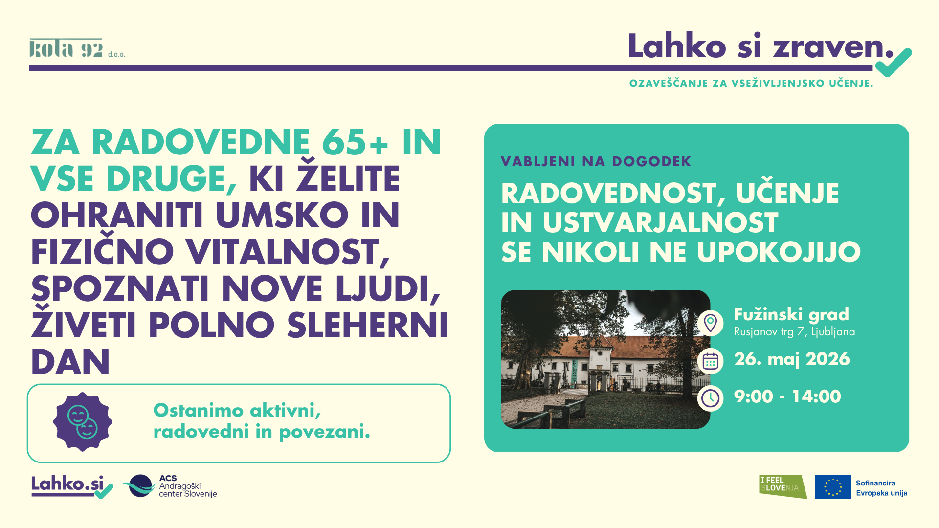 Radovednost, učenje in ustvarjalnost