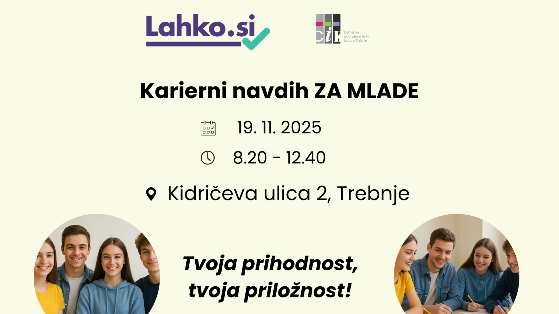 Karierni navdih za mlade