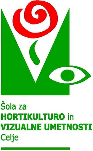 Logo: Šola za hortikulturo in vizualne umetnosti Celje