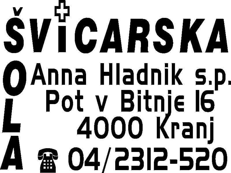 Logo: Švicarska šola, Anna Hladnik s.p. 