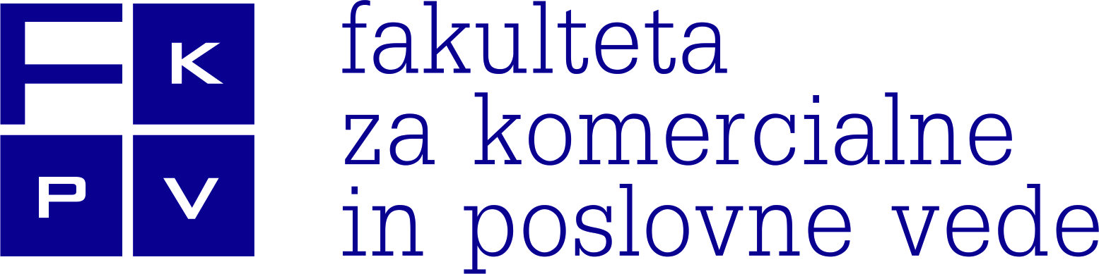 Logo: Fakulteta za komercialne in poslovne vede