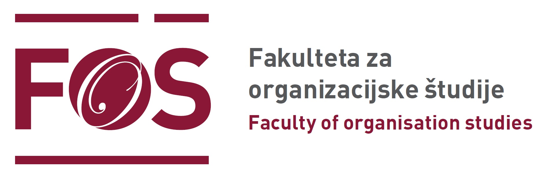 Logo: Fakulteta za organizacijske študije v Novem mestu