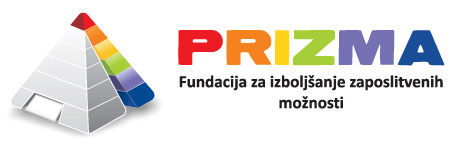 Logo: Fundacija za izboljšanje zaposlitvenih možnosti PRIZMA, ustanova