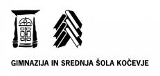 Logo: Gimnazija in srednja šola Kočevje