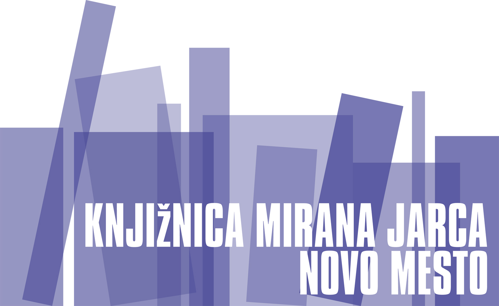 Logo: Knjižnica Mirana Jarca Novo mesto