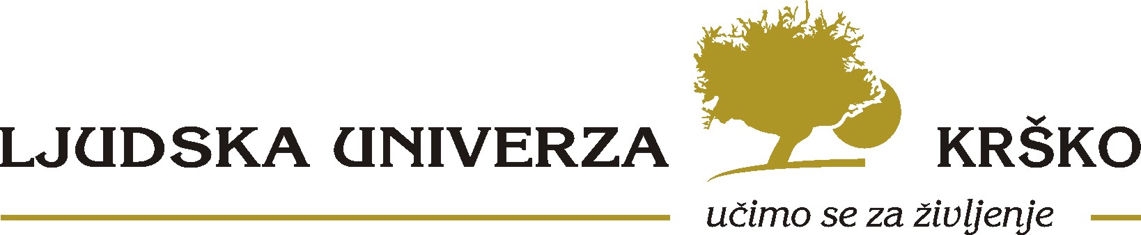 Logo: Ljudska univerza Krško