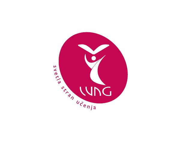 Logo: Ljudska univerza Nova Gorica - LUNG