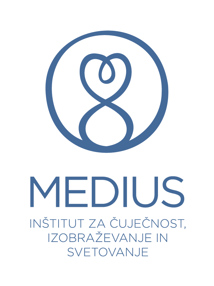 Logo: MEDIUS, Inštitut za čuječnost, izobraževanje in svetovanje