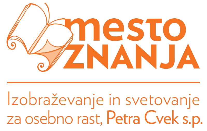 Logo: Mesto znanja, Petra Cvek s.p.