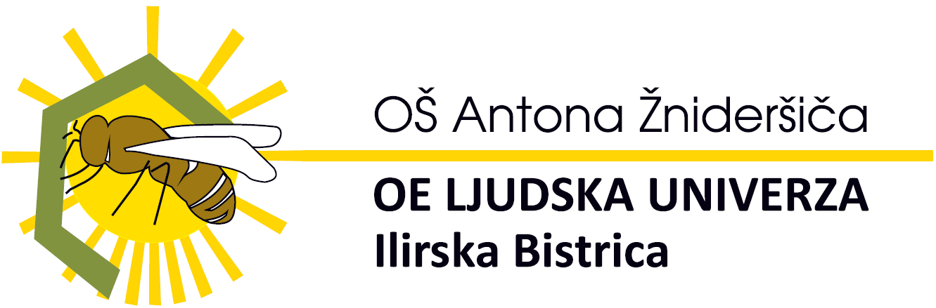 Logo: Osnovna šola Antona Žnideršiča, OE Ljudska univerza Ilirska Bistrica