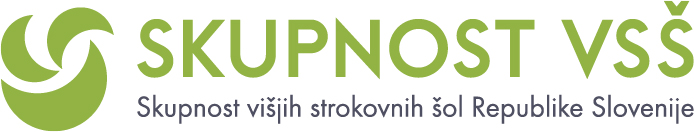 Logo: Skupnost višjih strokovnih šol Republike Slovenije