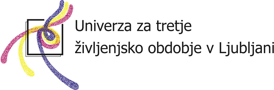 Logo: Slovenska univerza za tretje življenjsko obdobje, združenje za izobraževanje in družbeno vključenost