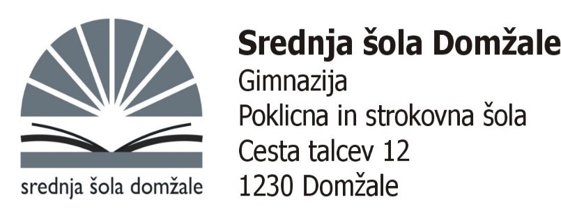 Logo: Srednja šola Domžale