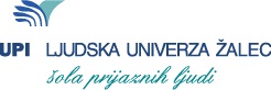 Logo: UPI - ljudska univerza Žalec