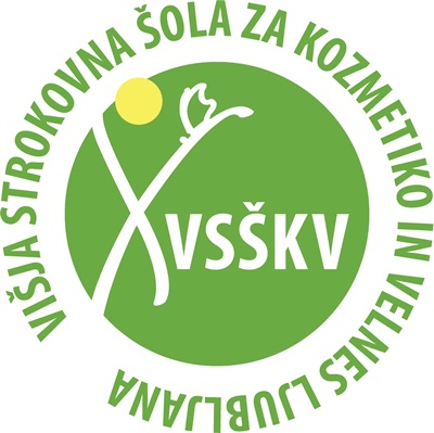 Logo: Višja strokovna šola za kozmetiko in velnes Ljubljana