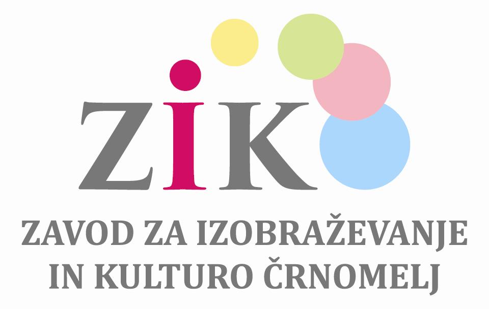 Logo: Zavod za izobraževanje in kulturo Črnomelj