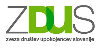 Logo: Zveza društev upokojencev Slovenije