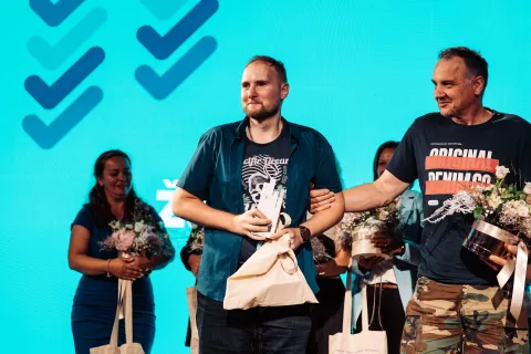 Prejemnik Najzgodbe Žan Kidrič