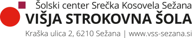 Logo: Šolski center Srečka Kosovela Sežana, Višja strokovna šola