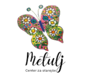 Logo: Dnevni center za starejše Metulj