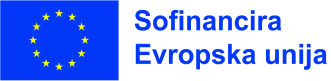 Sofinancira Evropska unija logo